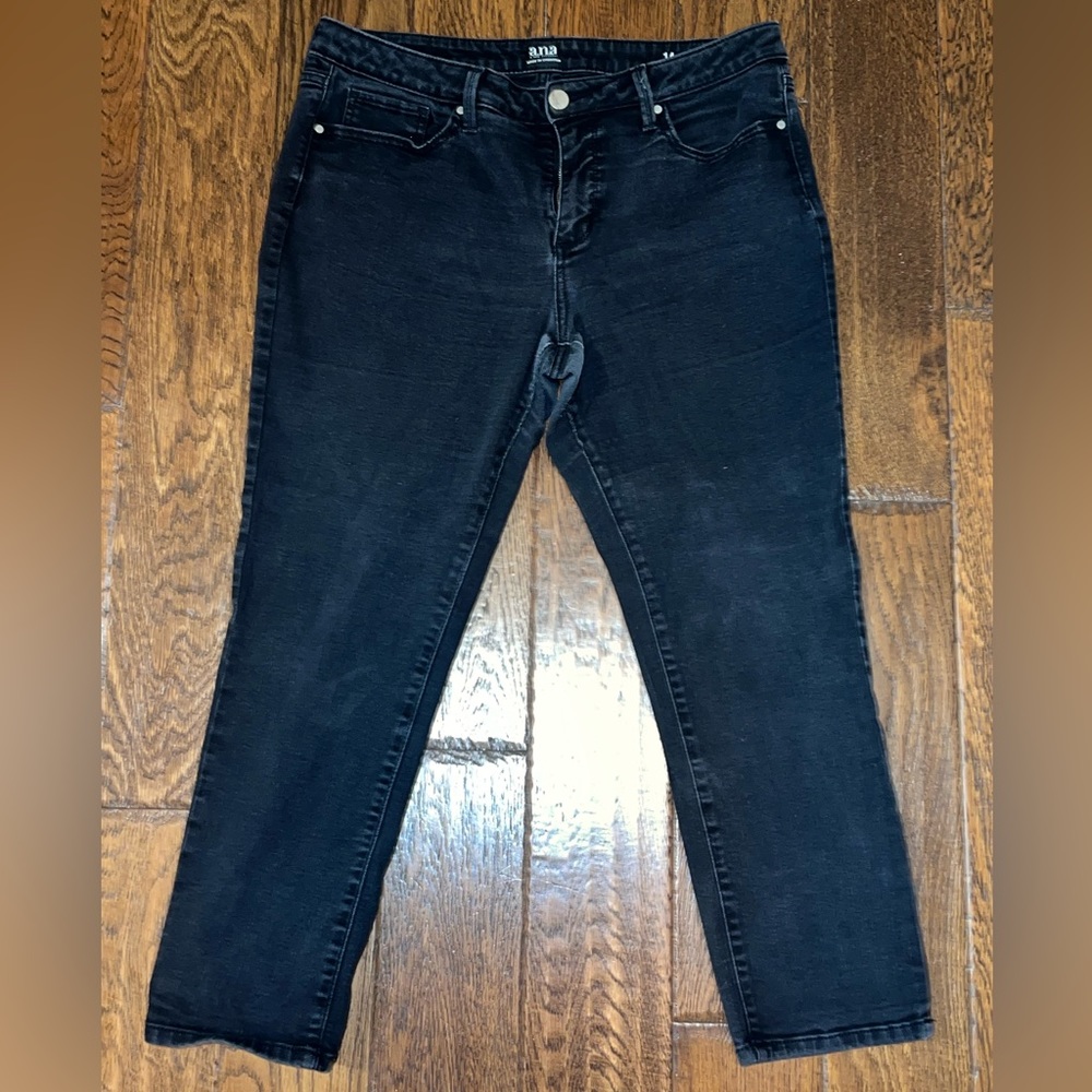 Black ash wash a.n.a jeans, skinny